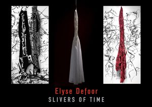 Elyse Defoor Slivers of Time show post card